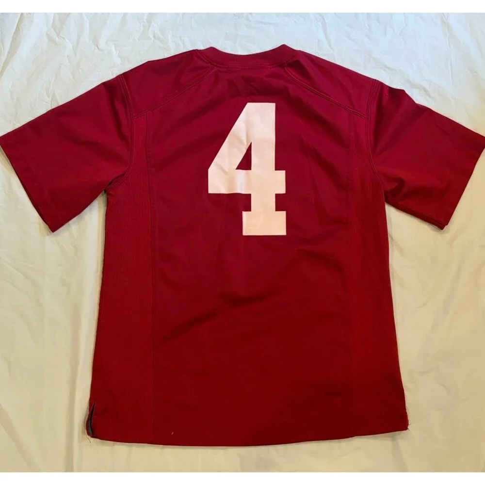 Nike Alabama Crimson Tide Jersey Boy's Medium Crimson Red Jalen Milroe